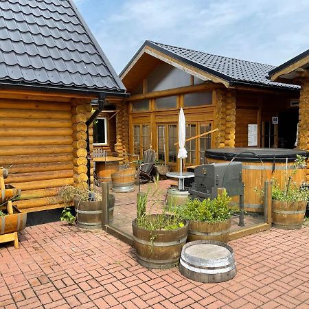 Wellness Huette Am Zwenkauer See Bei Leipzig Ngoại thất bức ảnh