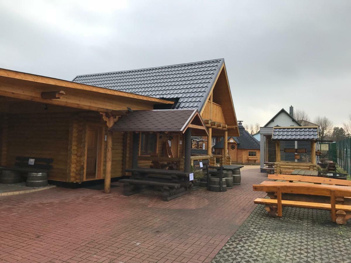 Wellness Huette Am Zwenkauer See Bei Leipzig Ngoại thất bức ảnh