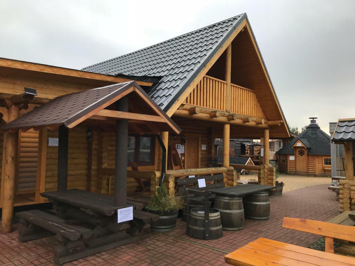 Wellness Huette Am Zwenkauer See Bei Leipzig Ngoại thất bức ảnh
